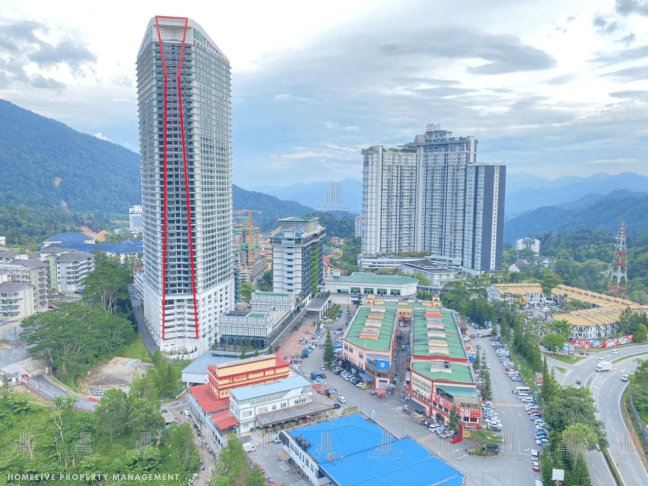 Vista Residences Free Wi-fi & 1 Parking Apartment Genting Highlands